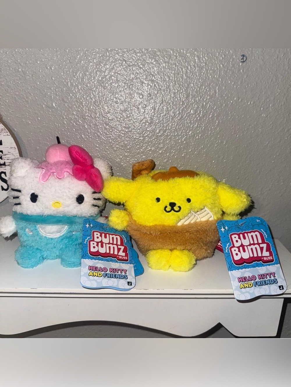 Hello Kitty Yellow & Brown Pompompurin Plush by BumBumz